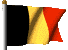 Animated Belgium flag