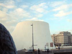 Is there a concrete ship underneath?:) Concrete funnel