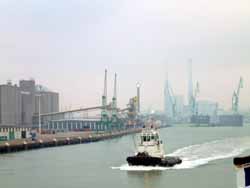 Entering the Port of Le Havre