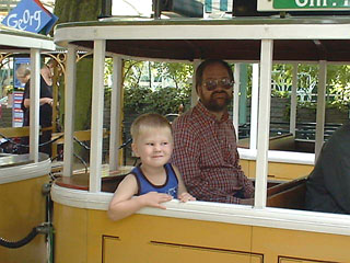 Beverley's Photographs - Howard at Tivoli, Copenhagen