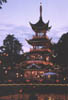 The Chinese Pagoda at night