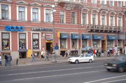 View on Nevskiy Prospekt