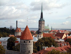 Tallinn skyline