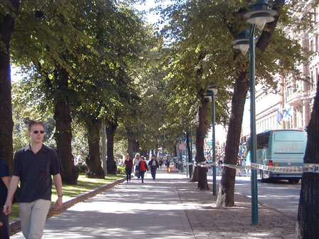 Helsinki -along Pohjoiseplanadi