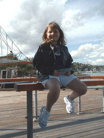 Amundsen's Polar Ship Fram - Beverley on the quay