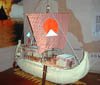 Model of the reed boat Tigris