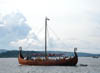 replica viking boat