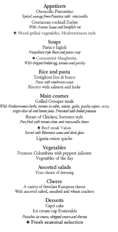 m/v Melody Menus
Dubrovnik - Bari 28 Jul 2003